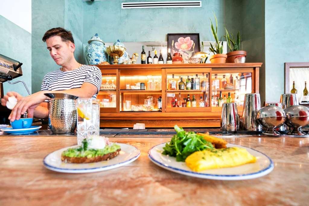 Hotel Trouvail Miami Beach Restaurant photo